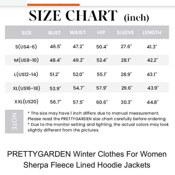 PRETTY GARDEN Reversible Winter Oversized Shearling Fleece Long Coat, Gray/tan - Picture 5 of 8